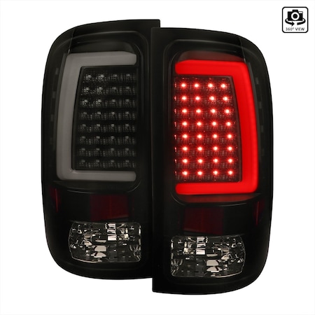 Spec-D Tuning 07-13 GMC SIERRA TAIL LIGHT, PK 2 LT-SIE07BBLED-G2-TM